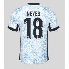 Portugal Ruben Neves #18 Bortedrakt EM 2024 Kortermet